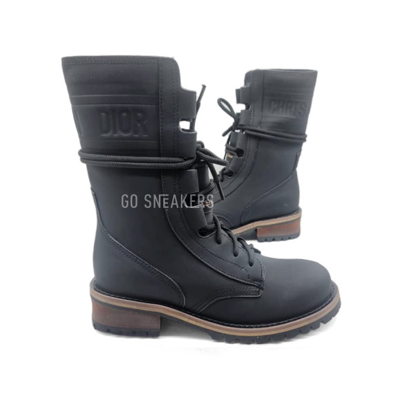 Женские ботинки Dior D-Major Black