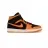 Nike Air Jordan 1 Mid Black Orange Peel