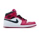 Унисекс кроссовки Nike Air Jordan 1 White Red