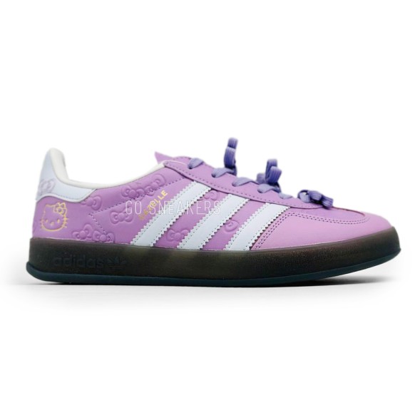 Женские кеды Hello Kitty x Adidas Gazelle Indoor Lavander