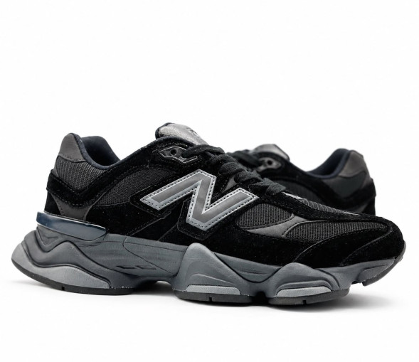 Унисекс кроссовки New Balance 9060 Suede Black