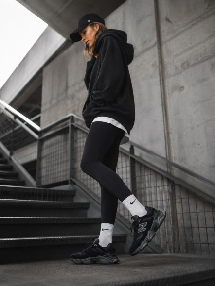 Унисекс кроссовки New Balance 9060 Suede Black