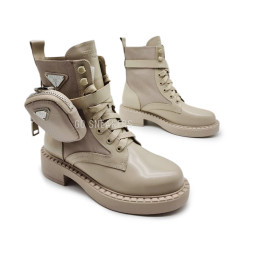 Prada Boots Leather Brown