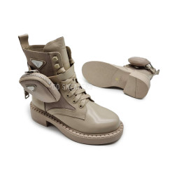 Prada Boots Leather Brown