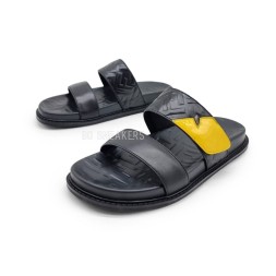 Fendi Slipper Black/Yellow