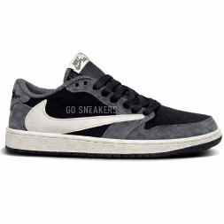 Nike Air Jordan 1 Low OG SP x Travis Scott & Fragment Grey/Black