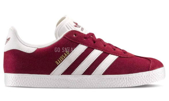 Унисекс кеды Adidas Indoor Gazelle Burgundy 