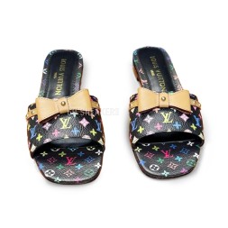 Louis Vuitton Flip-flop Black/Multicolor