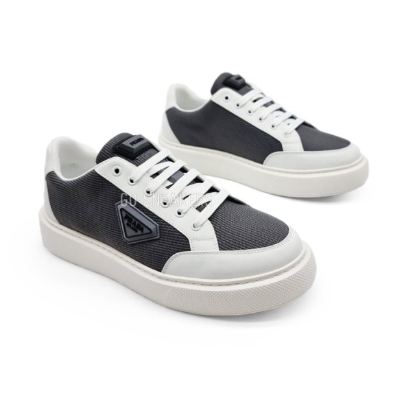 Мужские кроссовки Prada Grey White Man
