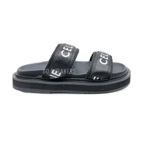 Женские шлепки Céline Sandals Black