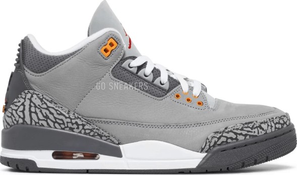 Унисекс кроссовки Nike Air Jordan 3 Retro &amp;#039;Cool Grey&amp;#039; 2021