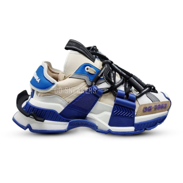 Женские кроссовки Dolce&amp;amp;Gabbana DG-5862 Beige/Blue