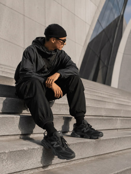 Мужские мюли New Balance 9060 Mule Black