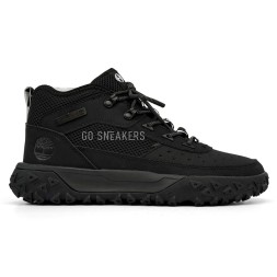Timberland Greenstride Motion 6 Mid Fabric And Leather Waterproof Boots Black