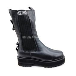 Fendi Winter Leather Black/White