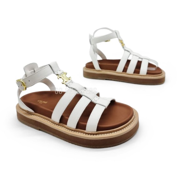 Женские босоножки Céline Sandals Platform White