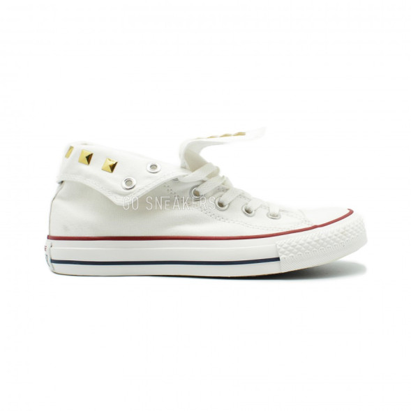 Женские кеды Converse All Star Chuck Taylor High Stadded White