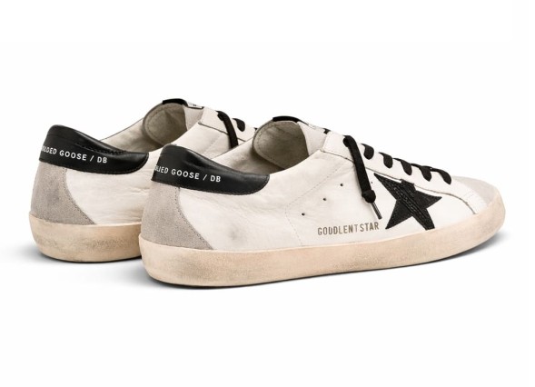 Мужские кеды Golden Goose Super-Star Men's Perforated Star