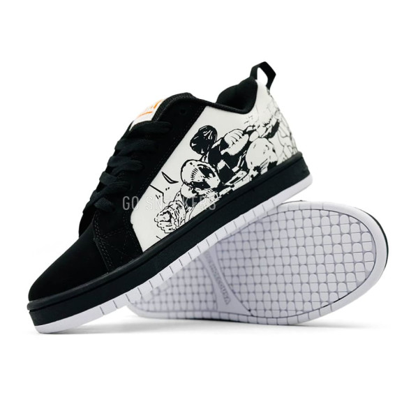 Унисекс кроссовки Dc Court Graffik Black Marvel Deadpool