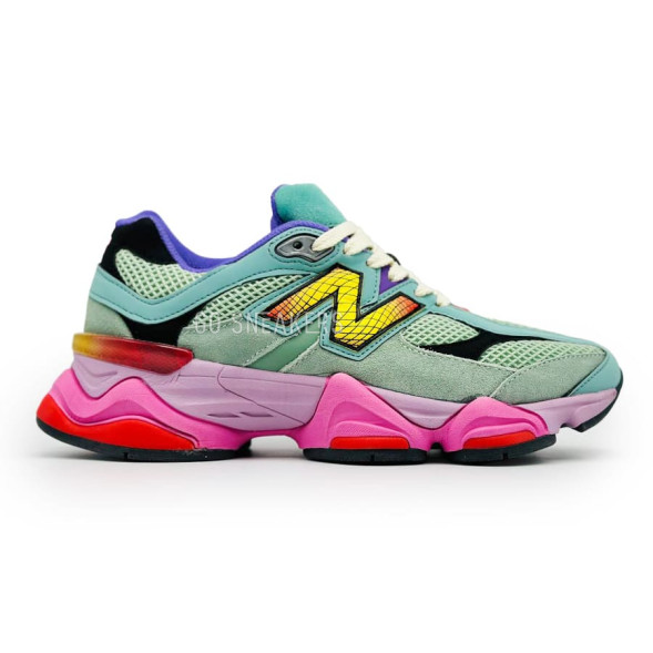 Женские кроссовки New Balance 9060 Woman Mint Pink