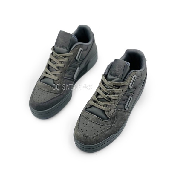Унисекс кроссовки Adidas Forum Low Dark Grey 