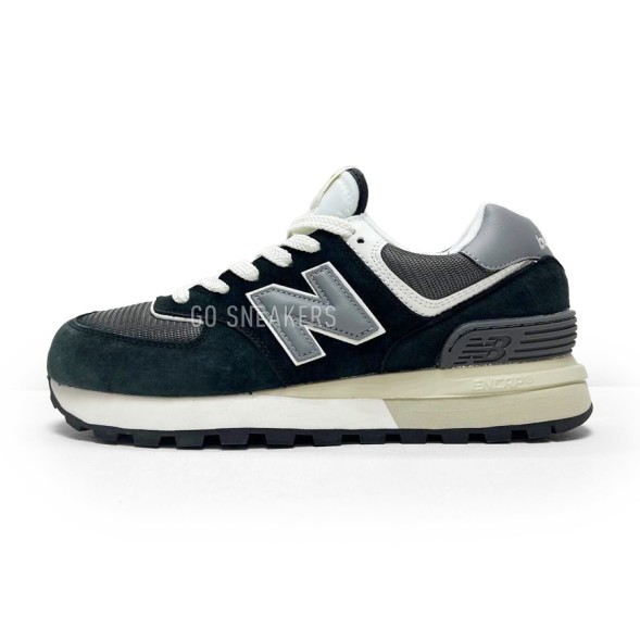 Мужские кроссовки New Balance 574 Legacy Suede Black
