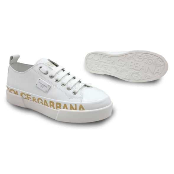 Женские кроссовки Dolce Gabbana Portofino Light White