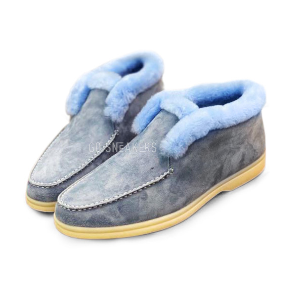 Унисекс ботинки Loro Piana Open Walk Light Blue