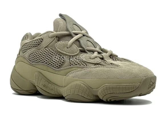 Унисекс кроссовки Adidas Yeezy 500 Taupe Light
