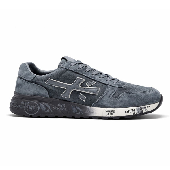 Унисекс кроссовки Premiata 483 Suede Air Grey