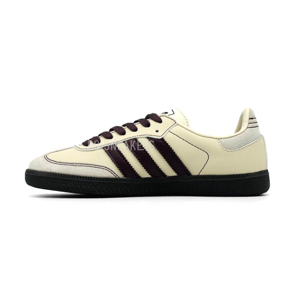 Женские кеды Adidas Samba Woman Maroon
