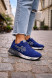 Унисекс кроссовки Premiata 483 Suede Air Blue