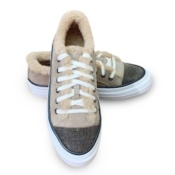 Brunello Cucinelli Winter Sneakers Beige
