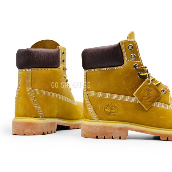 Мужские осенние ботинки Timberland Autumn Man Dark Yellow