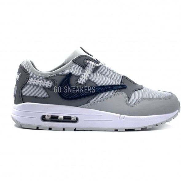 Мужские кроссовки Travis Scott x Nike Air Max 1 - Saturn Gold/Tea Tree Mist-Tent