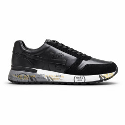 Premiata 483 Leather/Suede Black