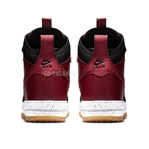 Унисекс зимние кроссовки Nike Lunar Force 1 Duckboot Burgundy/Black