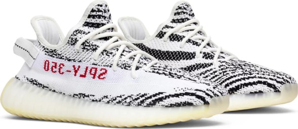 Унисекс кроссовки Adidas Yeezy Boost 350 V2 &amp;#039;Zebra&amp;#039;