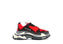 Balenciaga Triple S Red Black
