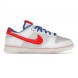 Унисекс кроссовки Nike Dunk Low Retro Prm Year Of The Rabbit White Crimson Varsity Royal