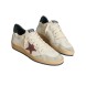 Унисекс кеды Golden Goose Ball Star Brown Nubuck Star and Nappa Heel Tab