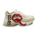 Женские кроссовки Gucci Rhyton Sneaker With Mouth Print