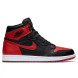 Унисекс кроссовки Nike Air Jordan 1 Retro High Bred Banned