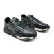 Унисекс кроссовки Premiata 483 Leather Black/Green