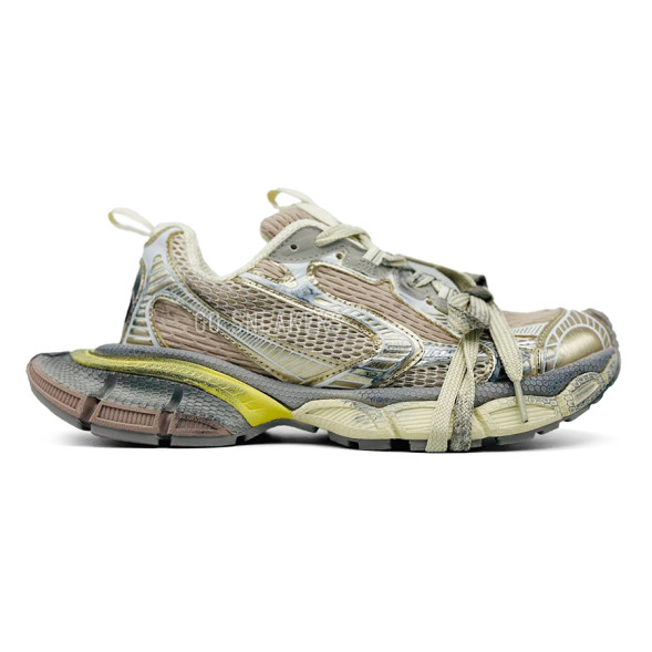 Женские кроссовки Balenciaga 3XL Woman Coral/Yellow