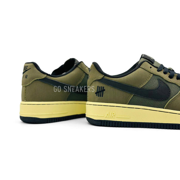 Мужские зимние кроссовки Nike Air Force 1 Low SP Ballistic x Undefeated Winter Olive Black