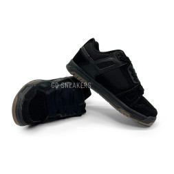 DC Shoes Black Suede