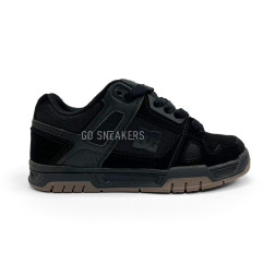 DC Shoes Black Suede