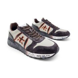 Premiata 483 Textile/Suede Beige/Brown