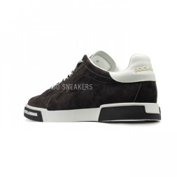 Мужские кеды Dolce & Gabbana Portofino Brown/White